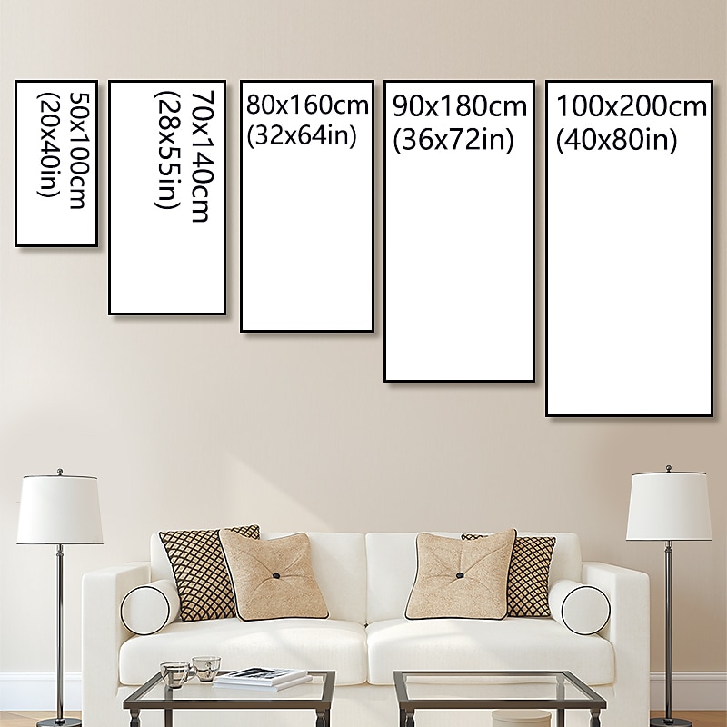 pintura al óleo hecha a mano pintada a mano arte de la pared mintura moderno abstracto caballo animal decoración del hogar decoración lienzo enrollado sin marco sin estirar 2026 - $112.99 –P1