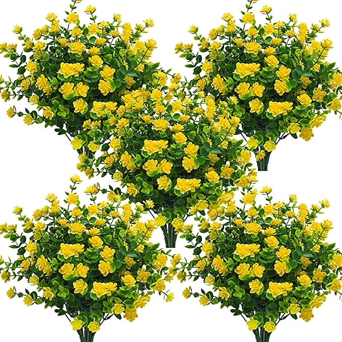 1 st 7 vork eucalyptus kleine rozen plastic eucalyptus bladeren gesimuleerd watergras 2026 - $9.99 –P15