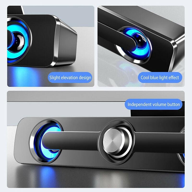Wireless Bluetooth Soundbar Hi-Fi Stereo Speaker Upgraded Version Of High Sound Quality For SmartPhone/Tablet/Computer TVHome Theater TV Strong Bass Sound Bar 2025 - $33.99 –P10