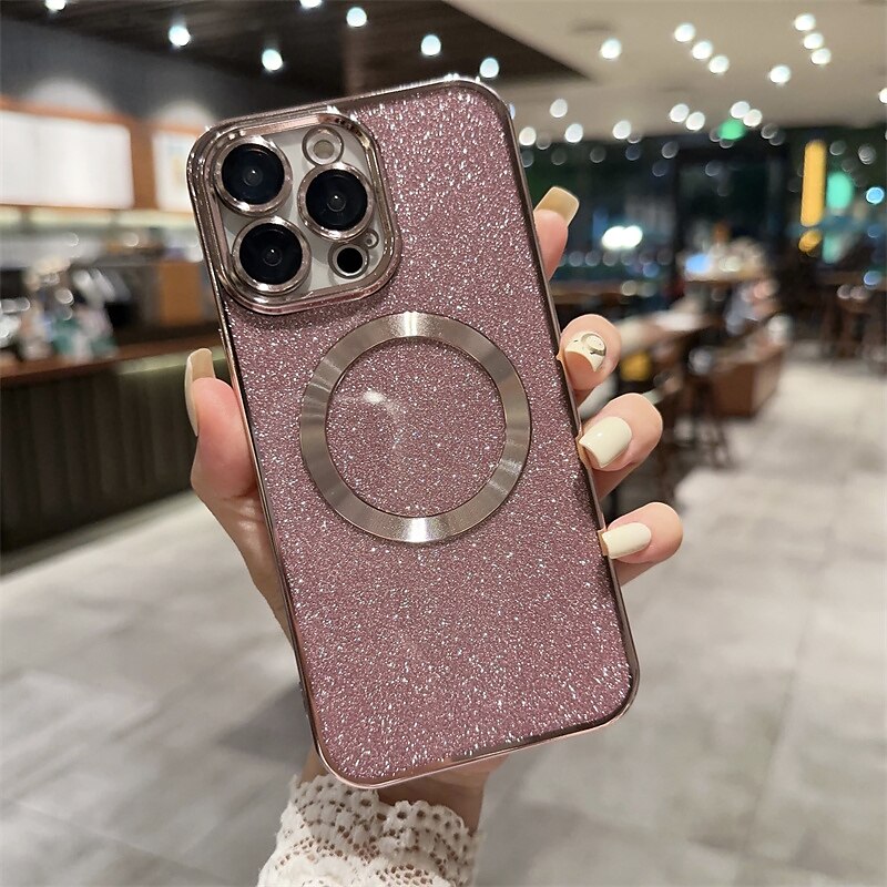 Phone Case For iPhone 15 Pro Max Plus iPhone 14 13 12 11 Pro Max Plus Back Cover With Magsafe with Screen Protector TPU 2025 - $13.99 –P9
