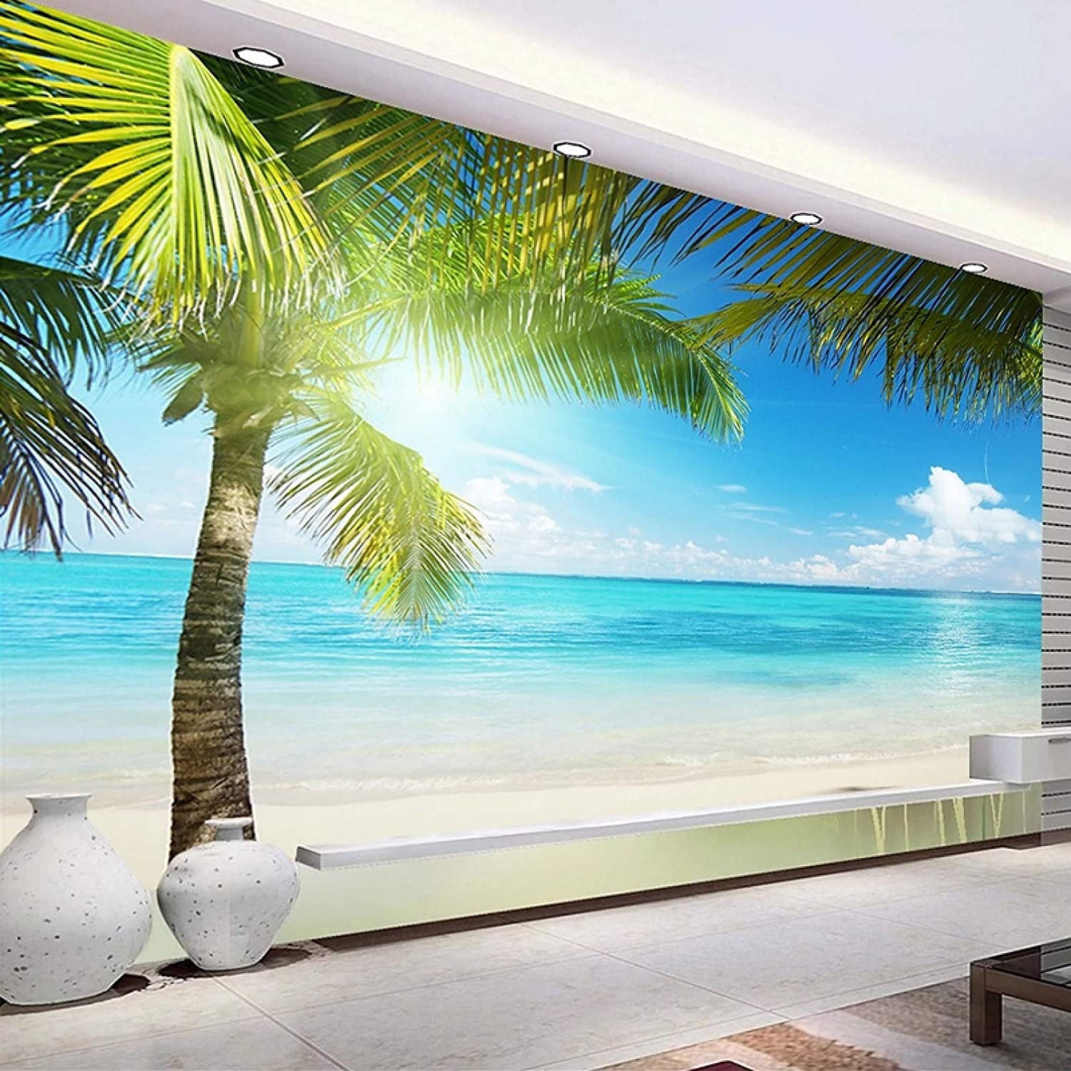 muurschildering behang muursticker die print peel en stick verwijderbare zelfklevende landschap zee boom pvc/vinyl home decor 2025 - $43.99 –P12