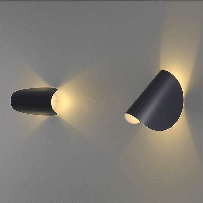 lightinthebox applique da parete per interni a led in stile nordico per interni, lampada da parete in metallo per soggiorno 85-265v del 2025 a $99.99 –P6
