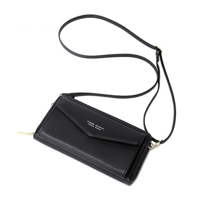 rfid damska torba na telefon z ekranem dotykowym wielofunkcyjna torebka etui na karty kieszeń na telefon mała torebka damska 2025 - $29.99 –P9