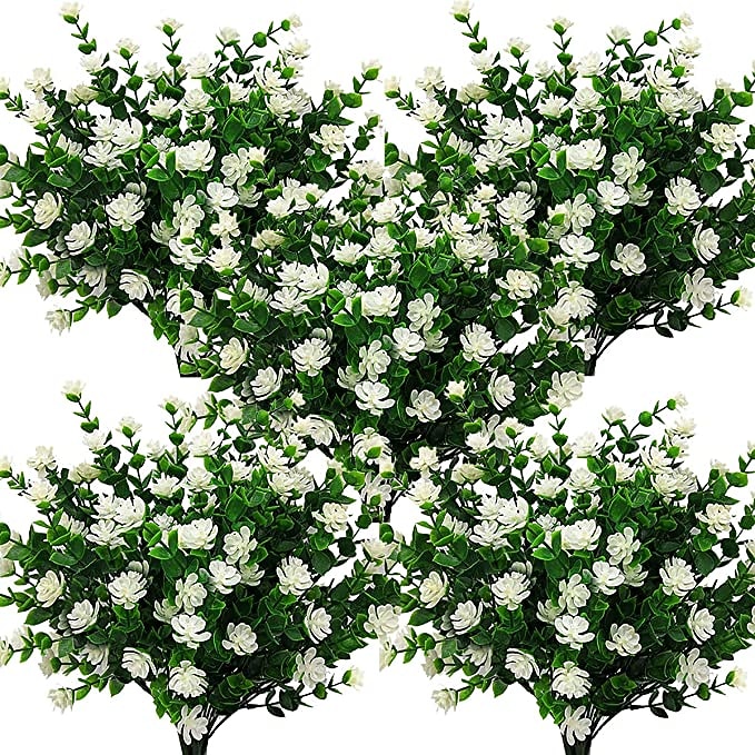 1 st 7 vork eucalyptus kleine rozen plastic eucalyptus bladeren gesimuleerd watergras 2026 - $9.99 –P6