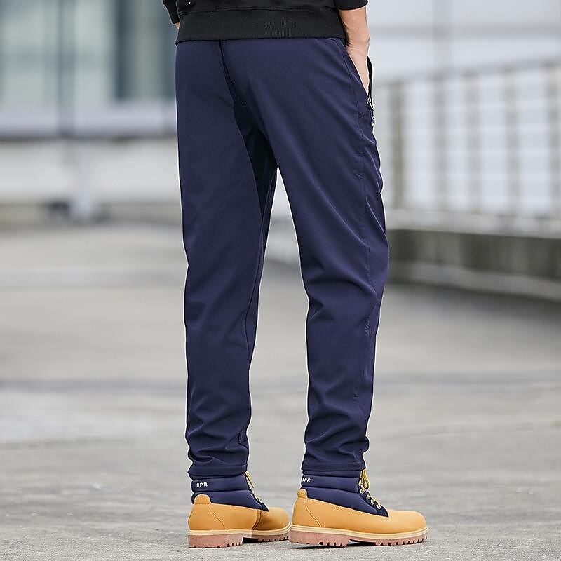 Homens Calças de Trilha Ao ar livre Normal Respirável Esticar Resistência ao desgaste Resistente a riscos Calças Com Cordão Cintura elástica Preto Azul Marinho Escuro Caça Pesca Alpinismo M L XL XXL de 2025 por $26.99 –P2