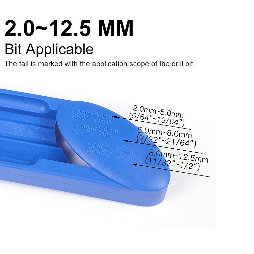 Portable Drill Bit Sharpener Corundum Resisting Drill Polishing Corundum Grinding Wheel Tool Grinder Wheel Tool 2.0-12.5mm Drill Bits 2025 - $8.99 –P1