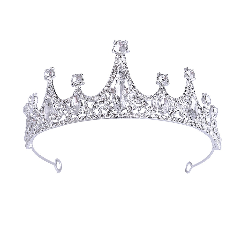 Children's Crown Headwear Flower Children's Crystal Handmade Hair Ornament Girl Crown Princess Birthday Band Stage Performance Photography 2025 - $14.99 –P13