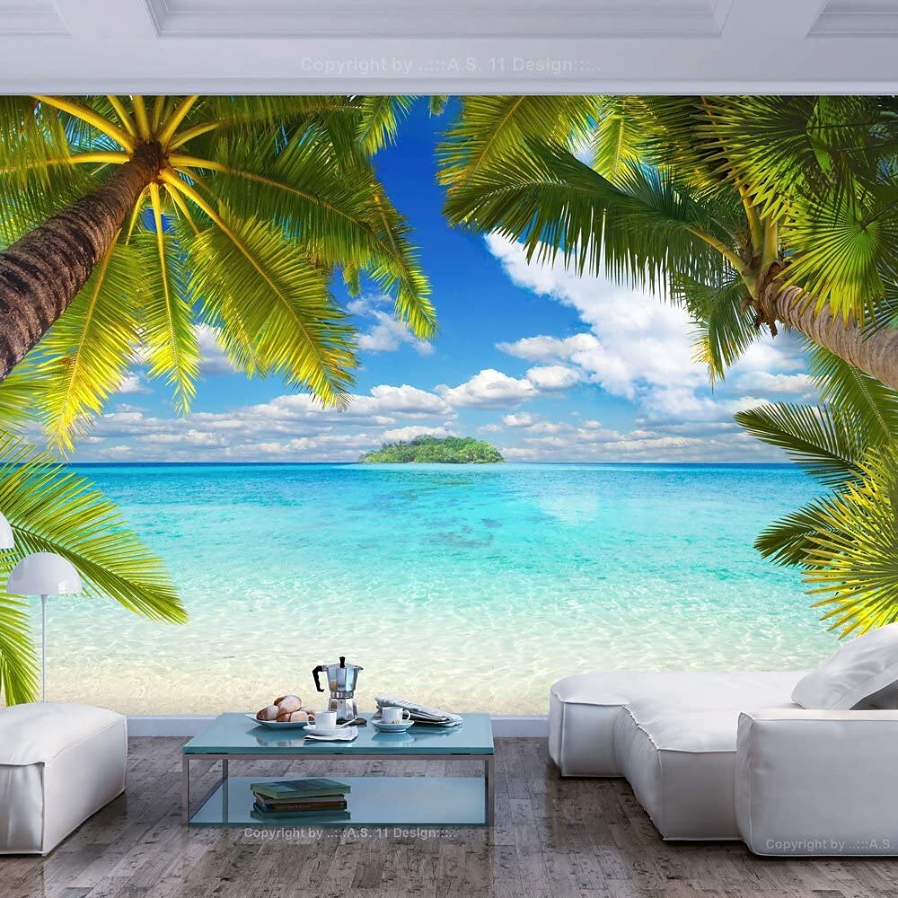 muurschildering behang muursticker die print peel en stick verwijderbare zelfklevende landschap zee boom pvc/vinyl home decor 2025 - $43.99 –P11