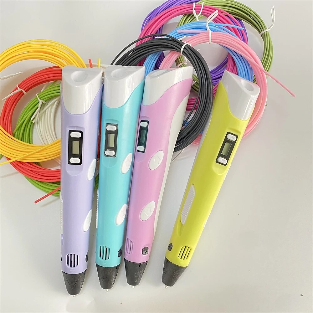 Crayon 3D bricolage impression 3D stylo faisant graffiti fil pla art graphique enfants jouet festival cadeau d'anniversaire pour cadeaux de noël de 2025 ? $35.99 –P6