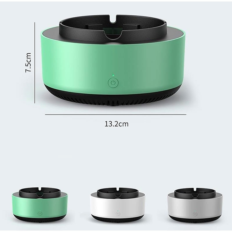 Multipurpose Ashtray with Air Purifier Function for Filtering Second-Hand Smoke From Cigarettes Remove Odor 2025 - $19.99 –P14