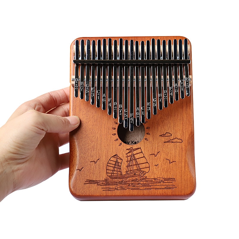 21 מפתחות kalimba מתנות חג המולד הטובות ביותר לילדים מבוגרים ומתחילים 2025 - $38.99 –P4