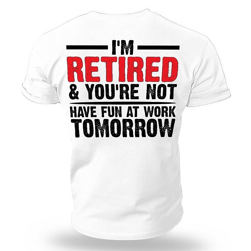 2025年 男性用 グラフィック レタープリント Tシャツ グラフィックTシャツ コットン 半袖 グラフィック シャツ ワイン ホワイト レッド 快適なTシャツ バケーション ストリート ファッションデザイナーの衣類 コレクション – $15.99 –P8