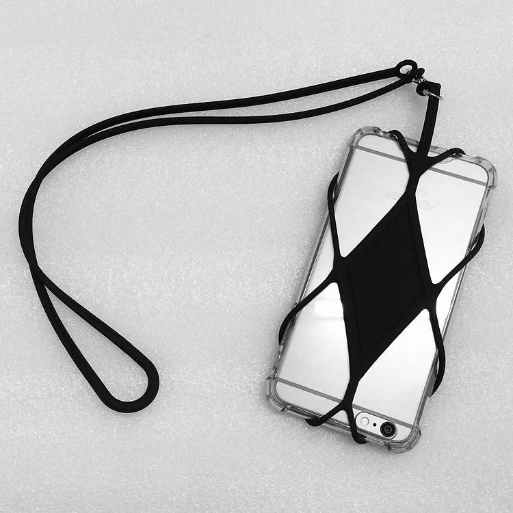 suporte de cordão para celular, cordão de silicone, cordão de telefone ajustável para pendurar no pescoço, compatível com a maioria dos smartphones de 2025 por $11.49 –P19