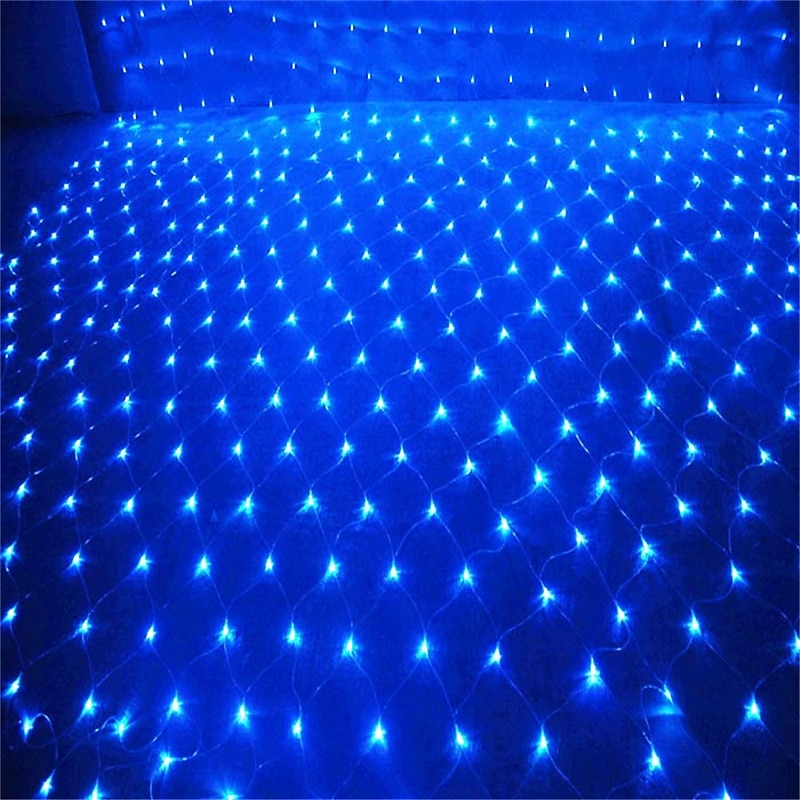 2025年 ソーラー ネットライト メッシュ フェアリー ストリング ライト 6x4 880led ip65 防水 ガーランド 8つのモード タイマー付き ガーデン イヤー 芝生 休日 装飾 カラフルな照明用のリモコン コレクション – $37.99 –P15