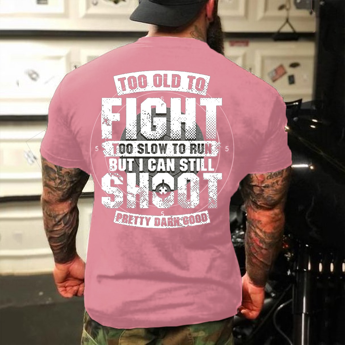 Homens Letra Velho demais para lutar Camiseta Camisetas gráficas 100% Algodão Manga Curta Gráfico Camisa Preto Vinho Vermelho Camiseta confortável Rua Feriado Roupas de estilistas de 2025 por $15.99 –P17
