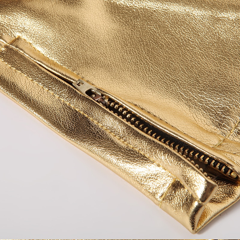 Per uomo magro Pantaloni Pantaloni in ecopelle Gamba dritta Tinta unita Lunghezza intera Feste Per uscire Serata Streetwear Moda Argento Nero Media elasticità del 2025 a $25.99 –P12