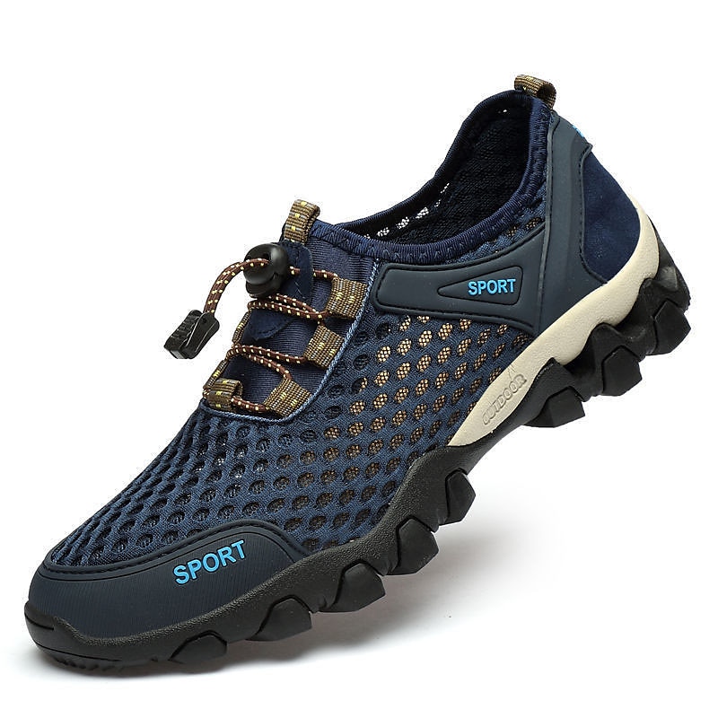 pustende mesh joggesko for menn – lette, sklisikre utendørs atletiske joggesko for fotturer, fotturer og vannsport 2025 - $32.99 –P2