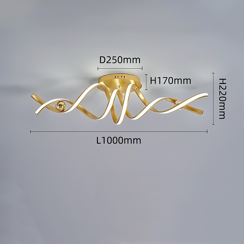 светодиодный подвесной светильник с круглой круглой линией, 100 см, алюминиевый островной светильник для столовой, спальни, подвесные светильники, 110-240 В, только диммируемый с дистанционным 2026 - $399.99 –P12