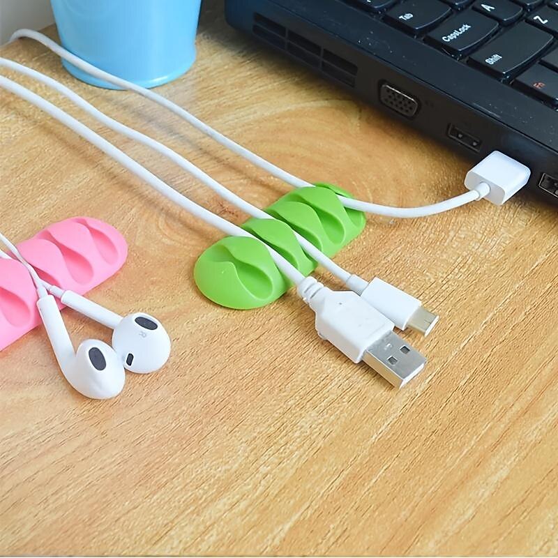 Datenkabel-Draht-Organizer Für Universell Tragbar Kreativ Neues Design Kunststoff 2025 - $1.99 –P5