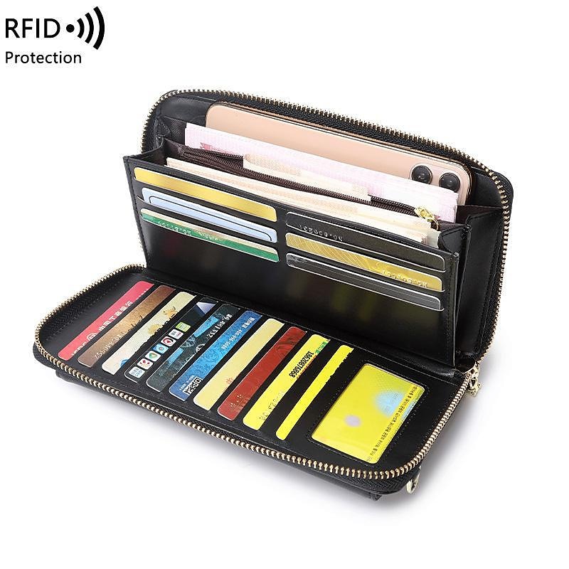 RFID Women Touch Screen Phone Bag Multifunction Purse Card Holder Phone Pocket Small Crossbody  for Ladies 2025 - $29.99 –P4
