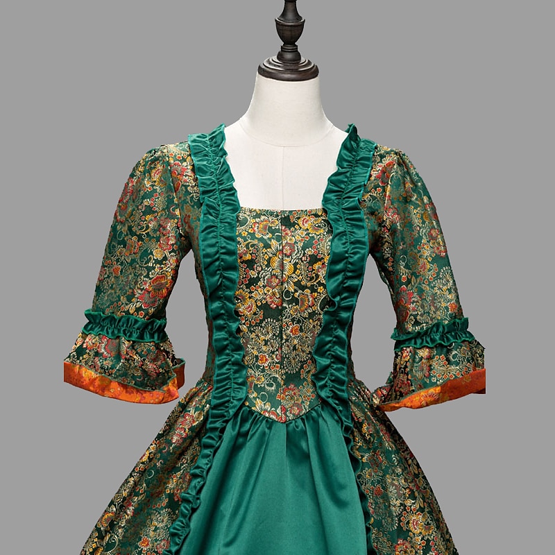 Rococo Victorian Vintage Dress Ball Gown Prom Dress Maria Antonietta Fancy Dress Women's Royal Masquerade Carnival Party Halloween Adults' Dress 2026 - $130.99 –P2
