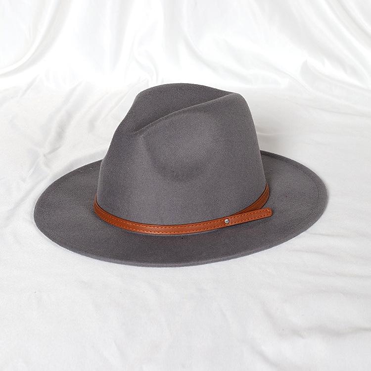 Chapéus Lã / Acrílico Chapéu Fedora Formal Casamento coquetel Royal Astcot Simples Clássico Com Cor Pura Capacete Chapéu de 2025 por $16.99 –P6