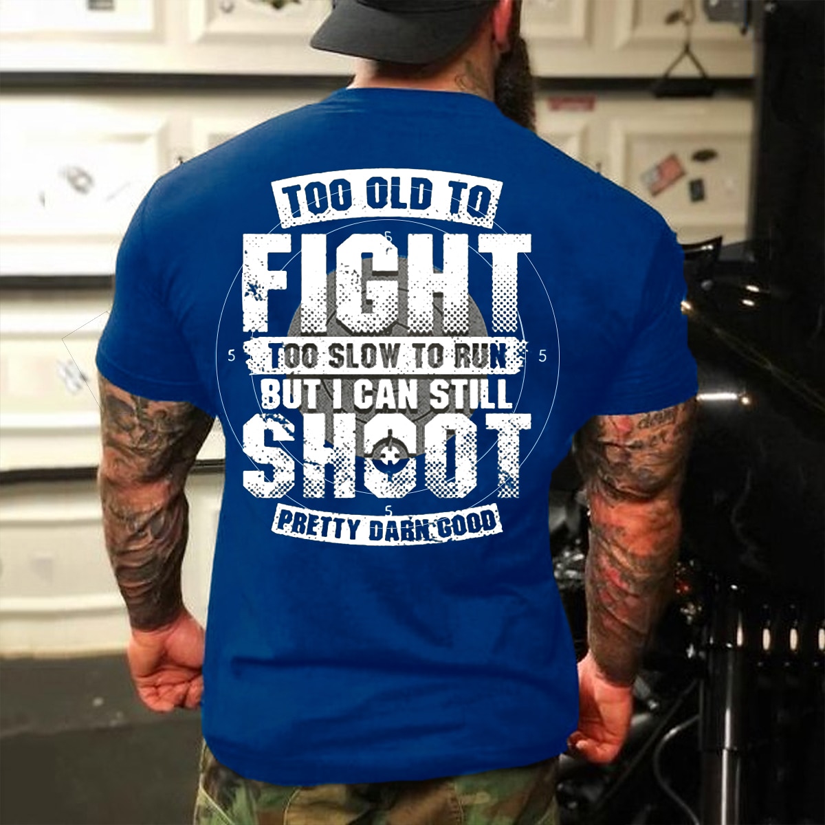 Homens Letra Velho demais para lutar Camiseta Camisetas gráficas 100% Algodão Manga Curta Gráfico Camisa Preto Vinho Vermelho Camiseta confortável Rua Feriado Roupas de estilistas de 2025 por $15.99 –P15