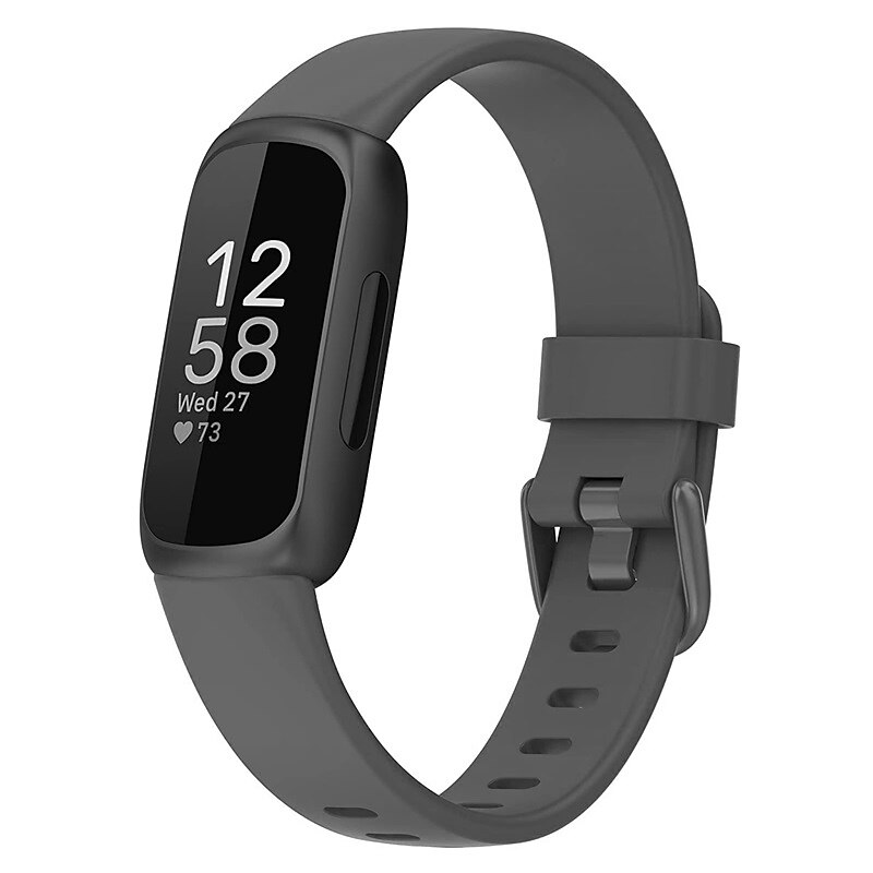 Smart Watch Band Συμβατό με Fitbit Inspire 3 σιλικόνη Εξυπνο ρολόι Λουρί Μεταλλικό κούμπωμα Αδιάβροχη Ρυθμιζόμενο Αθλητικό Μπρασελέ Αντικατάσταση Περικάρπιο 2025 - $11.99 –P6
