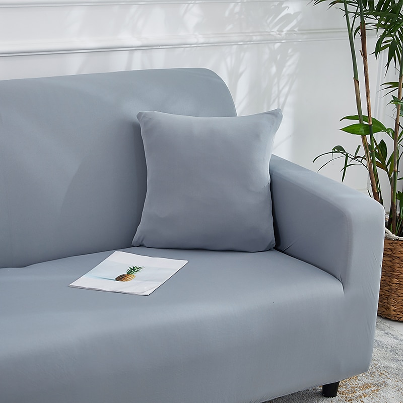 Stretch Sofa Cover Slipcover Burgundy Elastic Modern Sectional Couch for Living Room Couch Cover Sectional Corner Chair Protector Couch Cover 1/2/3/4 Seater 2025 - $42.99 –P7