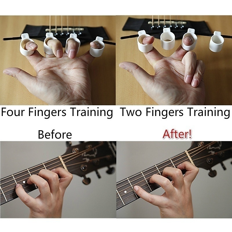 Spacing Adjustable Finger Extensor Guitar Trainer For Beginner Finger Expansion Finger Extend Trainer Finger Power Trainer For Piano Learner Saxophone Learner Ukulele Beginner 2025 - $7.99 –P2