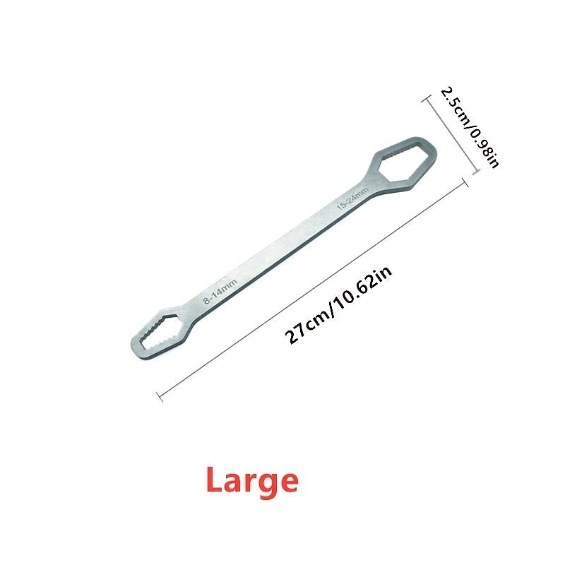 2025年 1pc 3-24mm 多機能両頭レンチ、家庭用ツール ユニバーサル セルフタイト 調整可能 特殊形状レンチ ポータブル ハンドツール  コレクション – $13.99 –P4