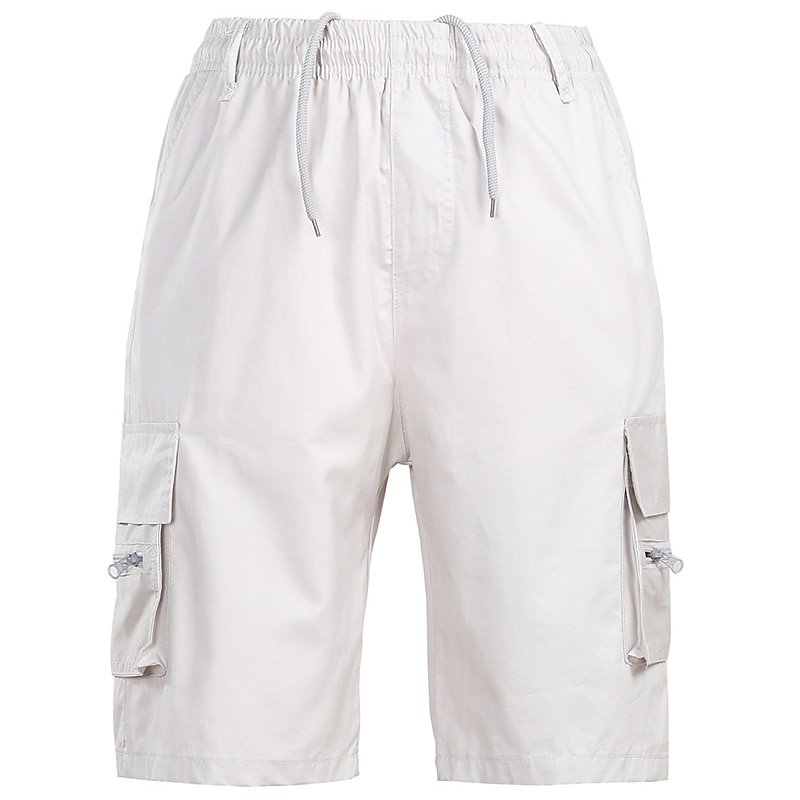 Herre Cargoshorts Shorts Bermudashorts Klapplomme عادي Komfort Pustende utendørs Daglig Ut på byen Mote Gatemote Svart Grønn 2025 - $18.99 –P9