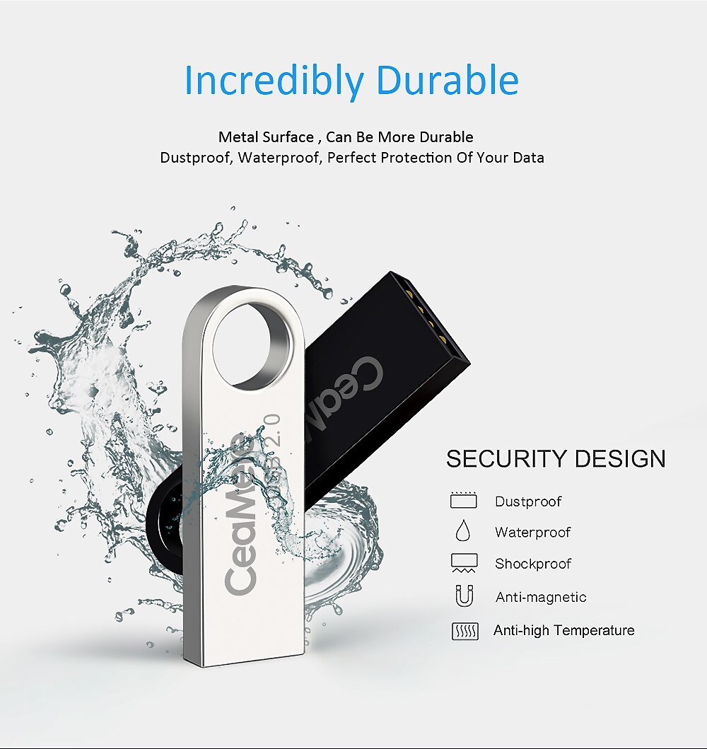 Ceamere C3 Usb Flash Drive 16gb Pen Drive Pendrive Usb 2.0 Flash Drive Memory Stick For Computer Mac with keychain 2025 - $11.99 –P2