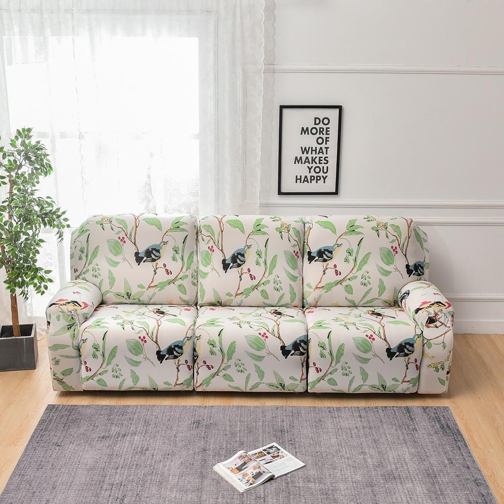 Copridivano reclinabile elasticizzato, copridivano a 3 posti, copridivano reclinabile floreale con elastico, protezione antigraffio per mobili per bambini, animali domestici, cani, gatti del 2025 a $86.99 –P16