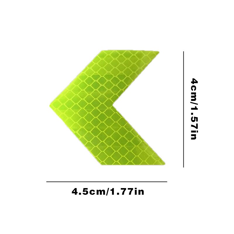 10pcs/set Car Auto Assorted Colors Sticker Self Adhesive Reflective Arrow Sign Tape 2025 - $11.99 –P7