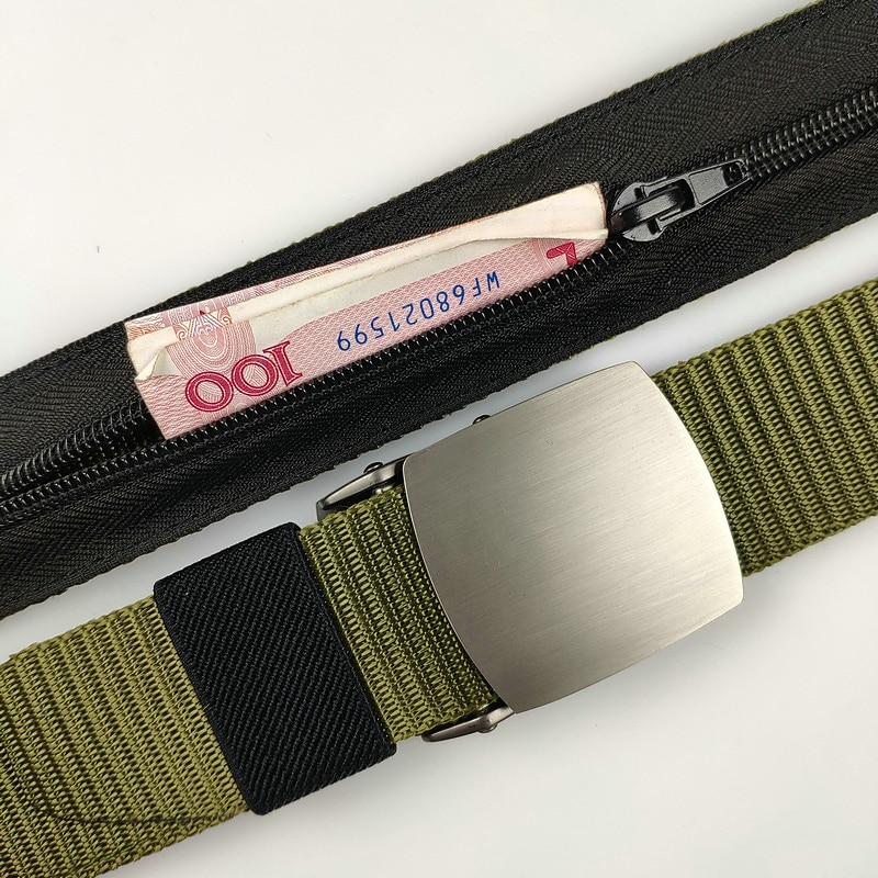Voor heren riem Tactische riem Nylon Militair Leger Effen blauw Zwart Alledaagse kleding Uitgaan Weekend Nylon webwerkriem 2026 - $10.99 –P1