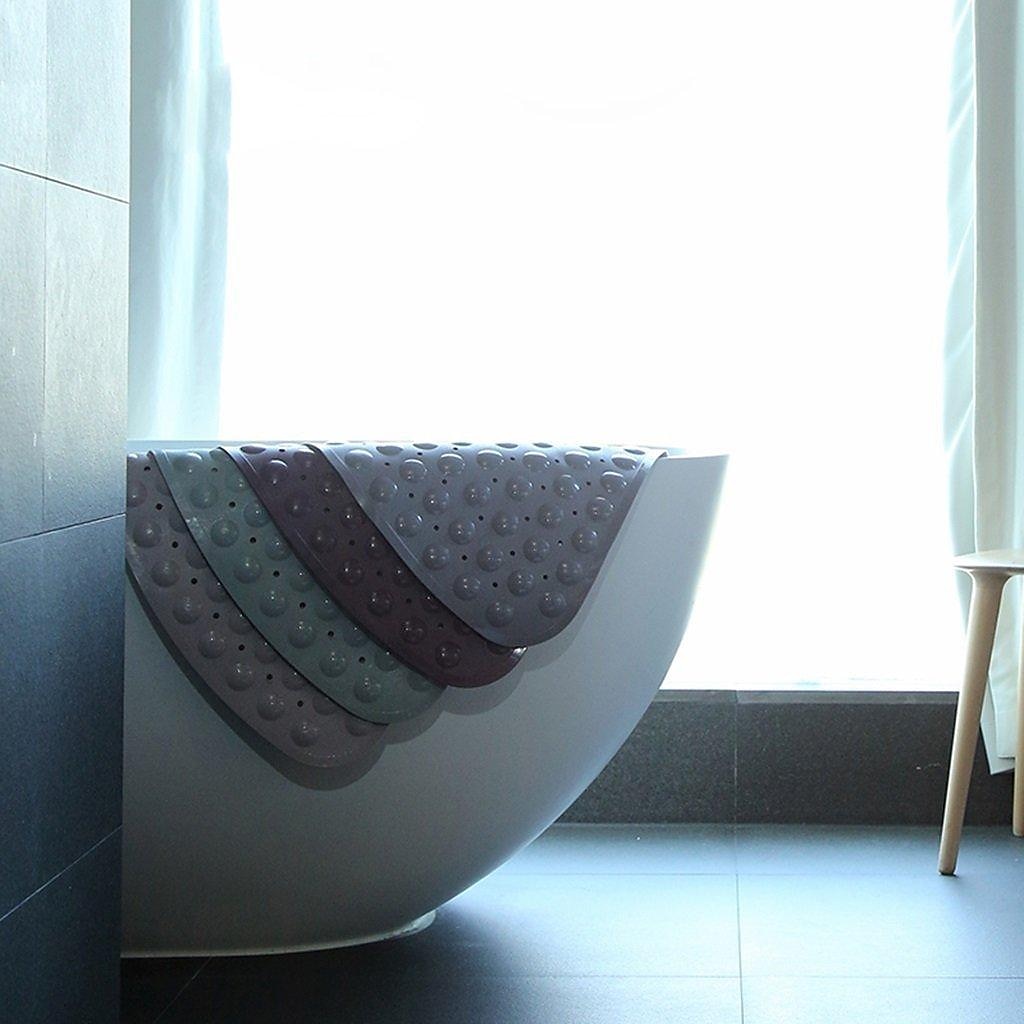 Corner Shower Mats - 21 x 21 inch Non Slip Bathtub Mat with