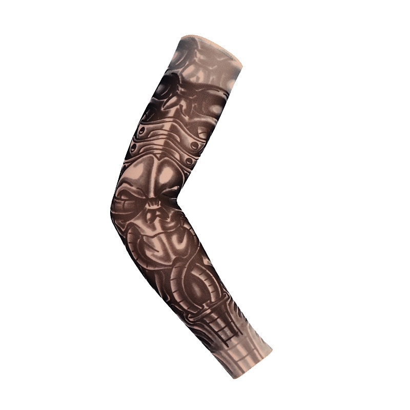 1 st. Cykelhylsor Armwarmers UV-skydd för kylarm med UV-skydd UV-resistent Snabb tork Cykel Mörkgrå Svart Brun Elastan för Unisex Vuxna Utomhusträning Cykling / Cykel 2025 - $3.99 –P5