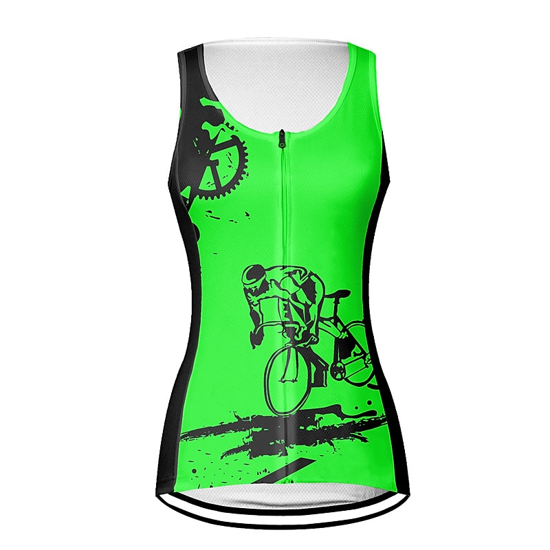 Per donna Gilet da ciclismo Maglia da ciclismo Senza maniche Bicicletta Gilet / Gilet Maglietta / Maglia Superiore con 3 tasche posteriori Ciclismo da montagna Cicismo su strada Traspirante del 2025 a $20.79 –P7