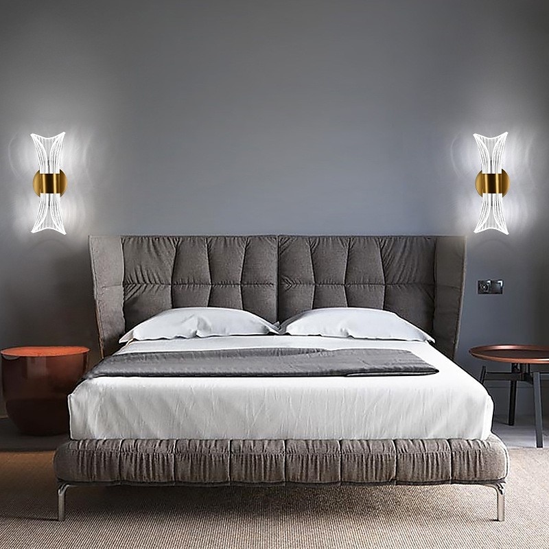 Indoor Wall Light LED Copper Dimmable Living Room Bedroom Metal Wall Lights 3000K E26 Wall Light Fixtures for Bedroom Bathroom 2025 - $99.99 –P1