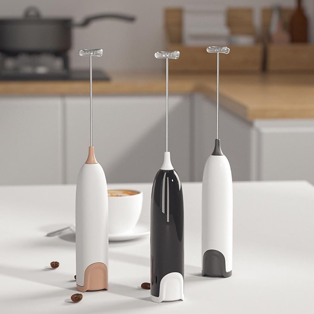 Electric Milk Frother Kitchen Drink Foamer Whisk Mixer Stirrer Coffee Cappuccino Creamer Whisk Frothy Blend Whisker Egg Beater, Without Battery 2025 - $13.99 –P10