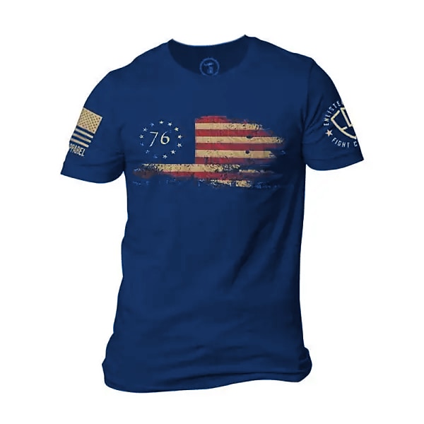 Jour des vétérans T-shirt homme patriote patriote vétéran 100% coton graphique T shirt chemise confortable tee extérieur street mode designer vêtements S M L XL XXL de 2025 ? $15.99 –P13