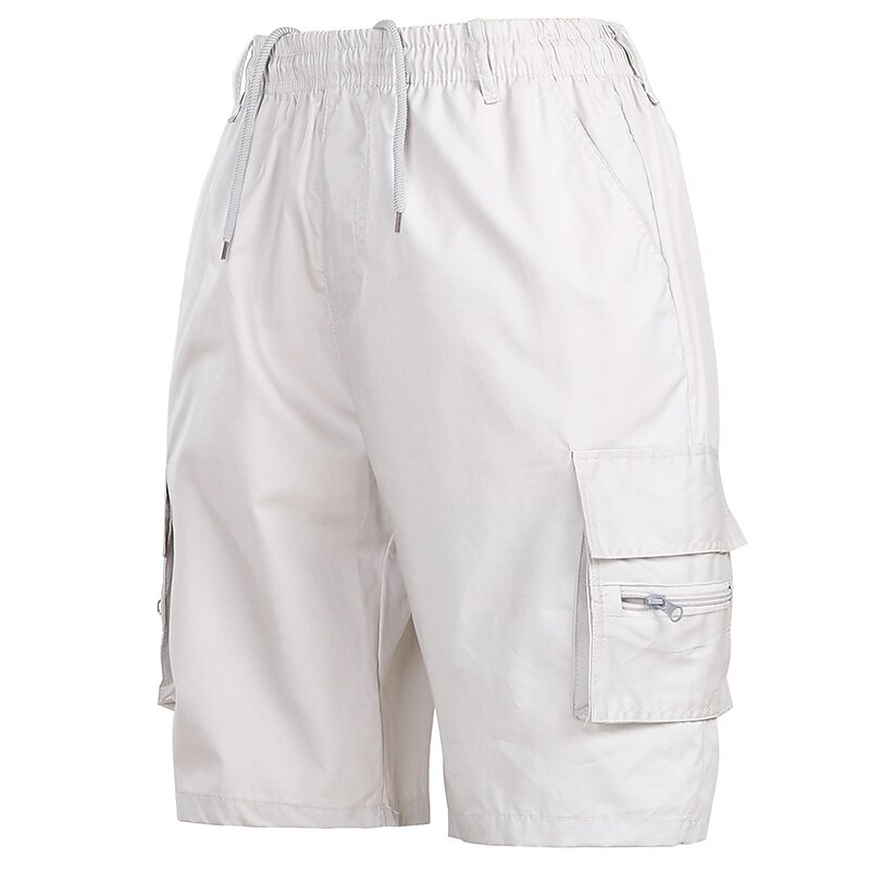 Herre Cargoshorts Shorts Bermudashorts Klapplomme عادي Komfort Pustende utendørs Daglig Ut på byen Mote Gatemote Svart Grønn 2025 - $18.99 –P10