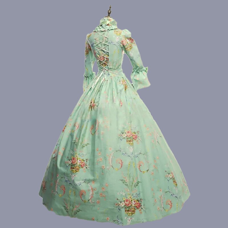 Rococo Βικτωριανής Εποχής Rochie de epoca Rochie De Bal Rochie de bal Maria Antonietta Pentru femei Mascaradă Carnaval Petrecere Halloween Adulți Rochie 2025 - $128.99 –P3