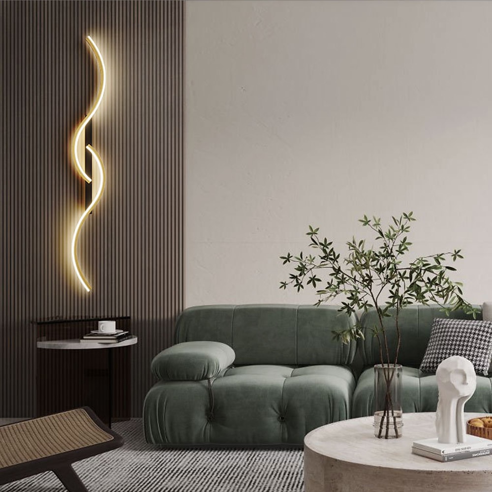 led vegglampe 3000-6000k dimbar silikon vegglampe kan brukes på soverom stue bad korridor 2025 - $133.99 –P4