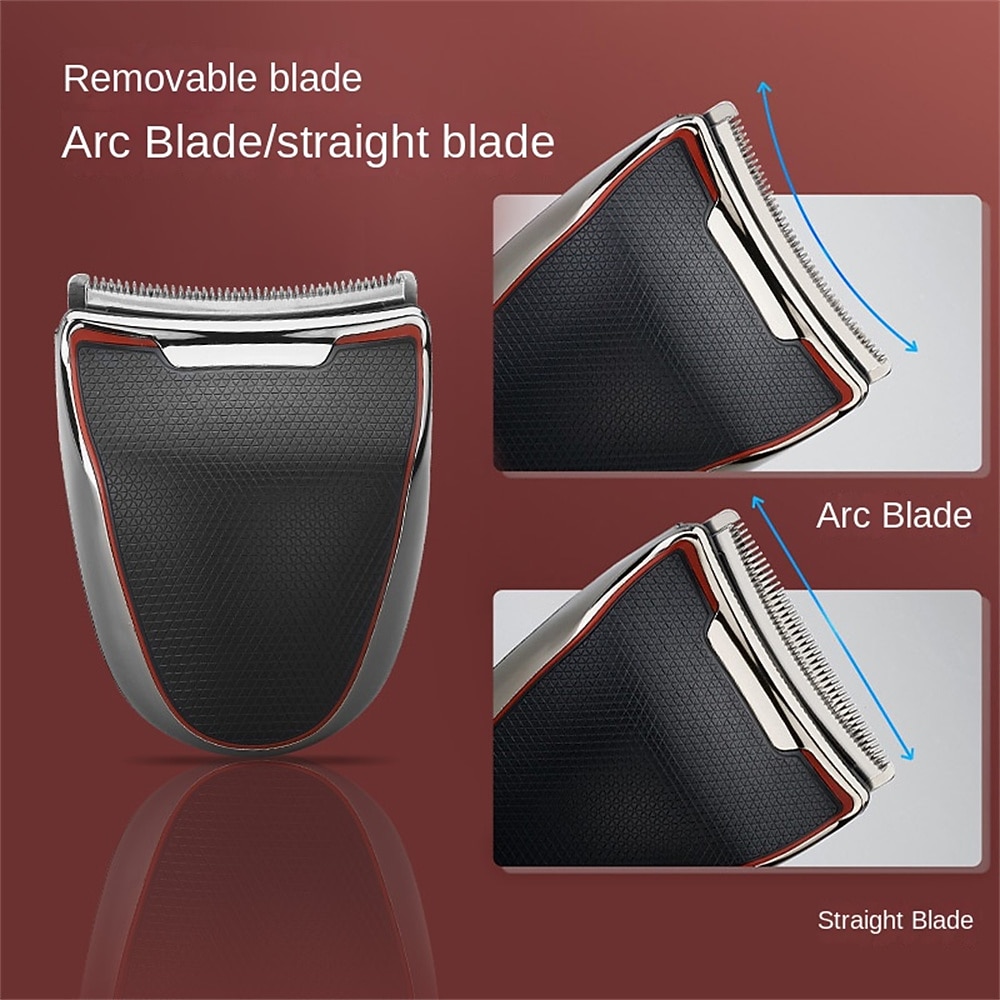 1 шт. машинка для стрижки волос для мужчин для стрижки волос беспроводной перезаряжаемый триммер металлический набор для ухода бритва для бороды для домашнего использования подарок на День святого 2026 - $47.99 –P1