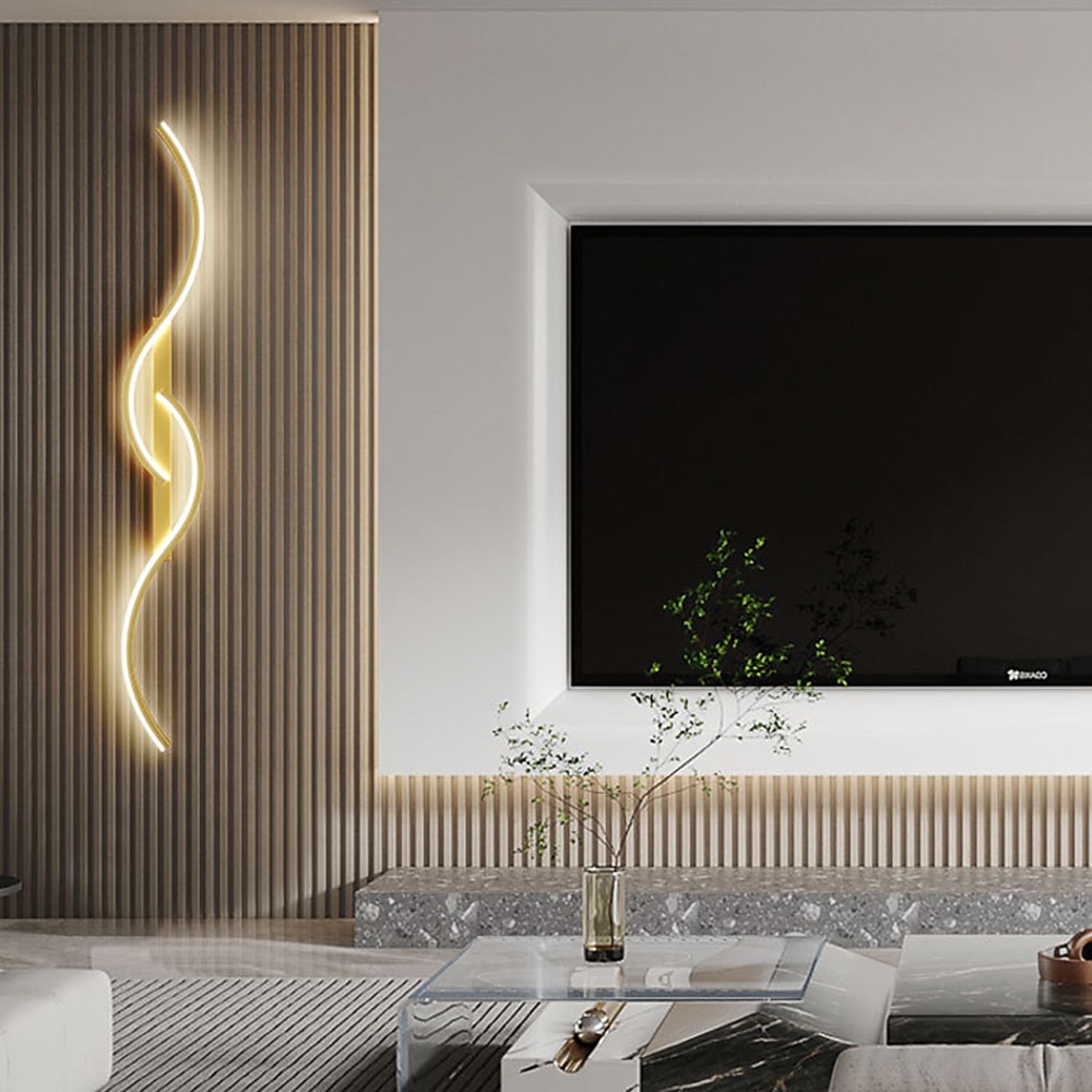 led vegglampe 3000-6000k dimbar silikon vegglampe kan brukes på soverom stue bad korridor 2025 - $133.99 –P3