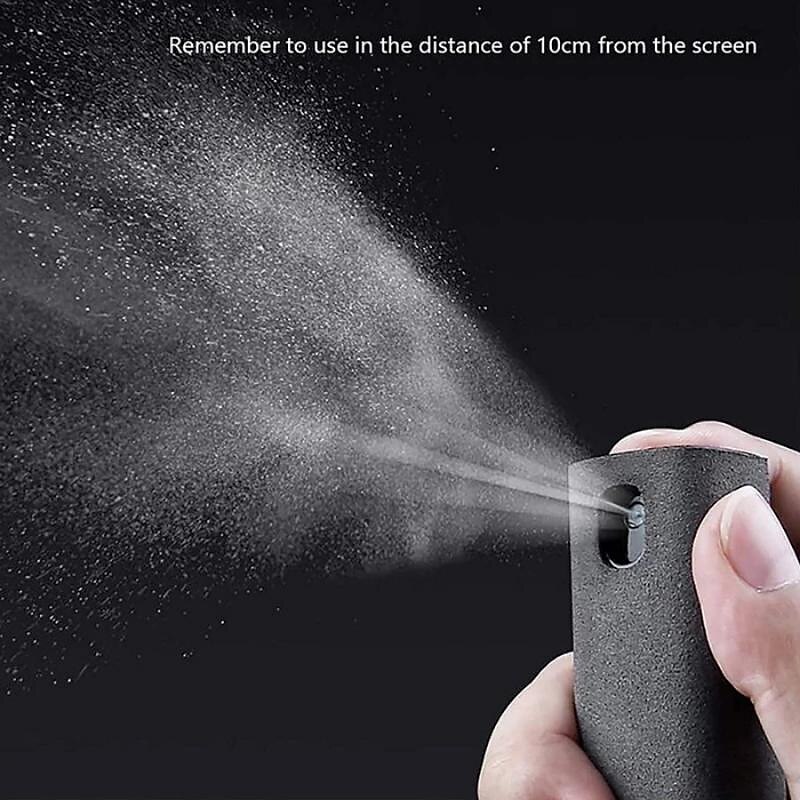 1pc 2in1 Microfiber Screen Cleaner Spray Bottle Set Mobile Phone Pad Computer Microfiber Cloth Wipe Phone Cleaning Glasses Wipes 2025 - $8.99 –P6