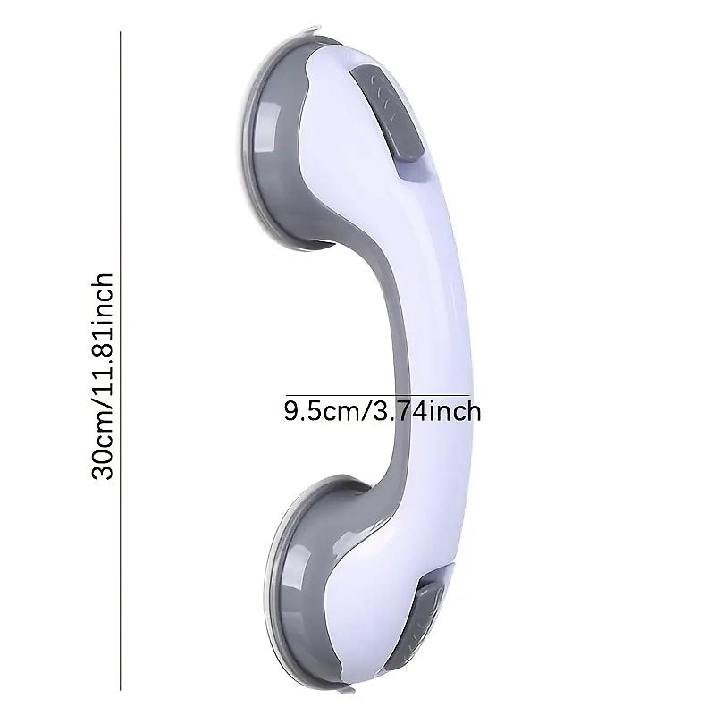 Shower Caddy Toilet Bathroom Armrest Suction Cups Non Slip Large Glass Doors And Windows Sliding Door Suction Cups Non Punching Non Marking Handle 2025 - $11.49 –P2