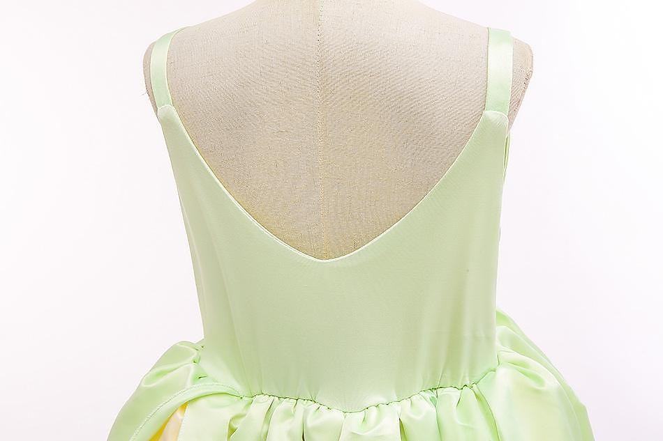 Tinker Bell DinBasme Prințesă Tiana Rochie de fete cu flori Costum de petrecere tematică Rochii din tul Activ Dulce Film Cosplay for Fete Pentru copii Nuntă Invitat la nunta 2025 - $20.99 –P6